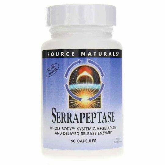 Serrapeptase Whole Body Systemic Enzyme, SNN